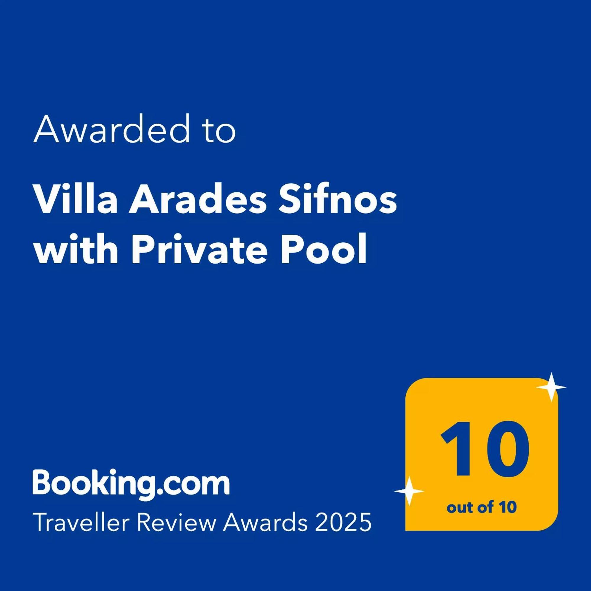 Villa Arades Sifnos With Private Pool Απολλωνία Εξωτερικό φωτογραφία